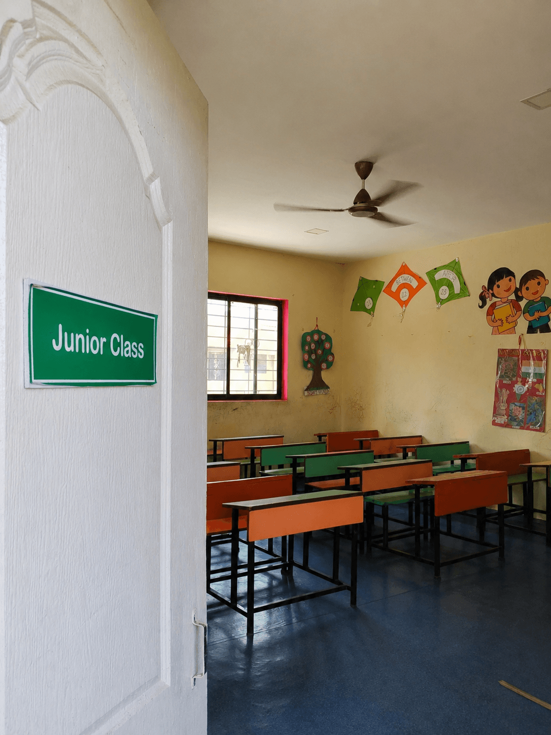 Junior KG program learning activities at WOW Saplings Preschool, Kolhapur